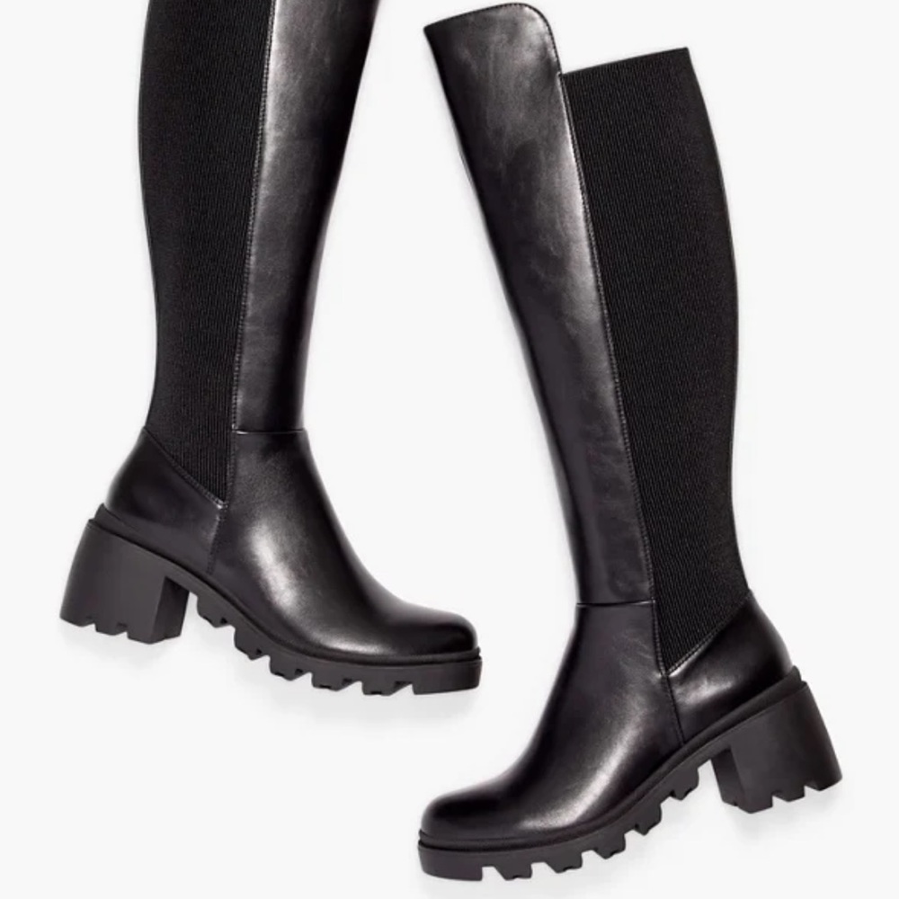 JustFab - Chunky Blocked Heel Boots